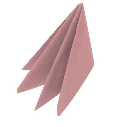 Rose Pink Napkins 100pk 33x33cm 2ply