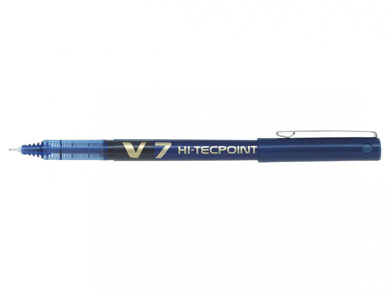 Pilot Blue V7 Hi-Tecpoint Rollerball 0.7mm