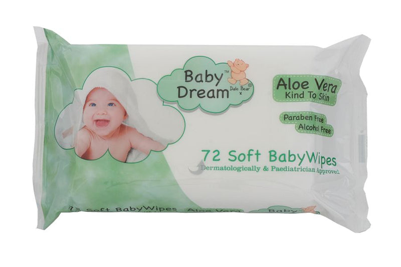 Baby Dream Wipes Aloe Vera