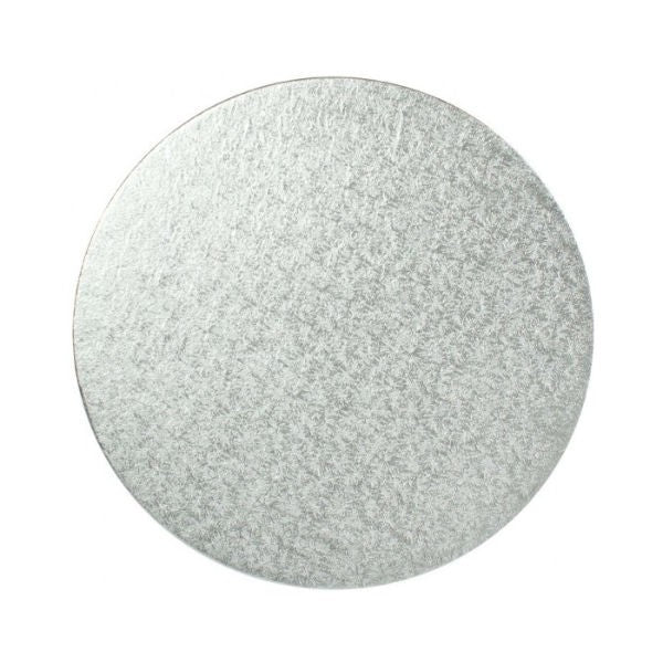 Round Emb Cake Board SILVER 12" 3MM