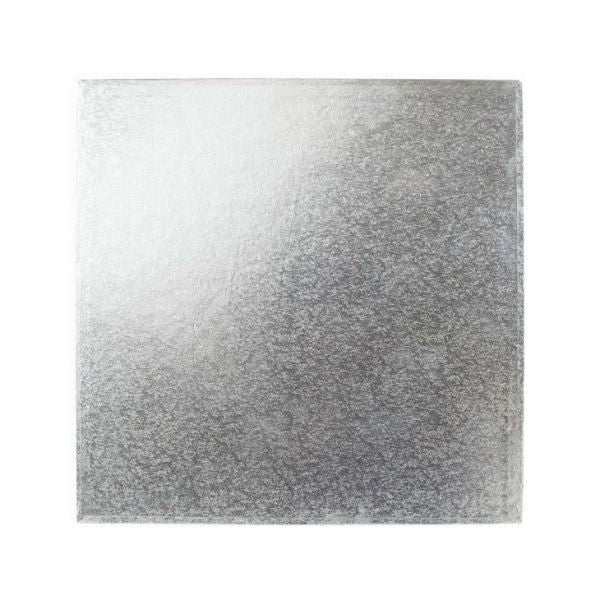 Square Cake Board SILVER 10" 3MM