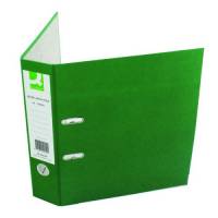 Lever Arch File Q-Connect  GREEN A4 Paperbacked