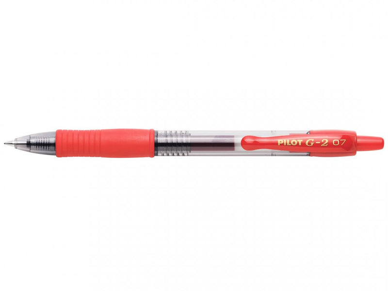 G-2 Gel Ink Rollerball-Red-Medium Tip