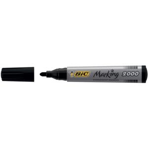 Bic Marking 2000 Bullet Tip Permanent Marker BLACK