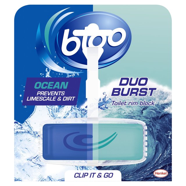 Bloo Duo Burst Toilet Rimblock Ocean