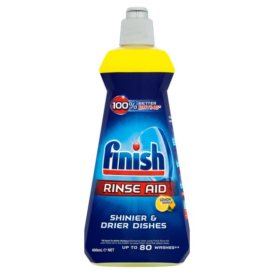 Finish Dishwasher Rinse Aid Lemon 400ML