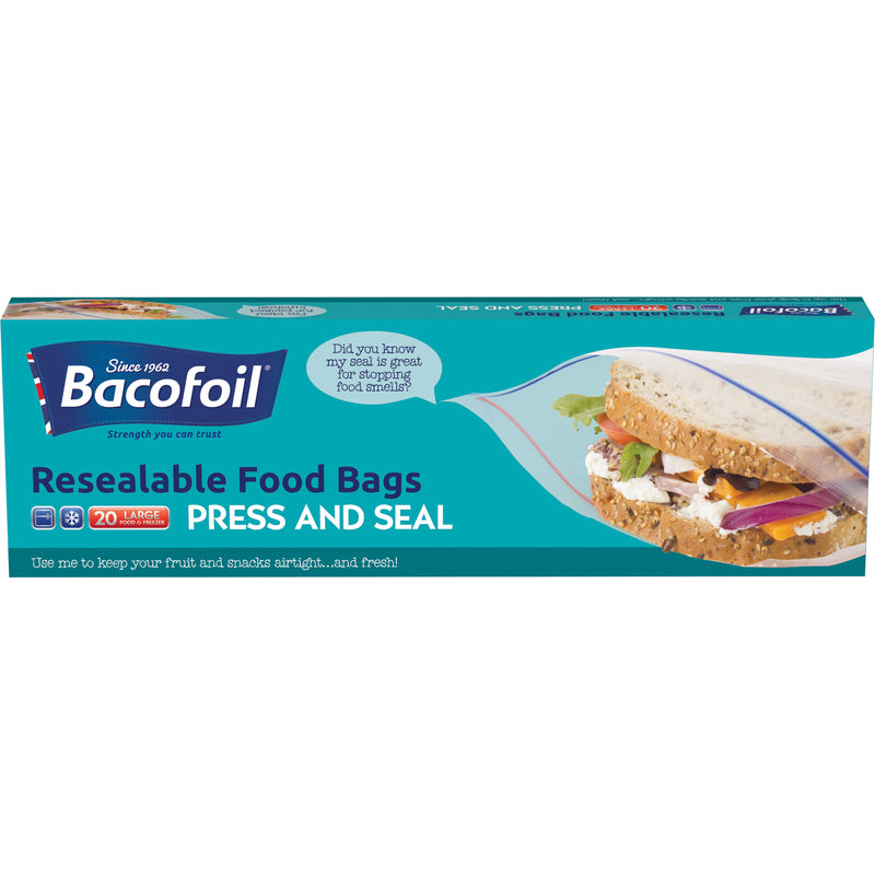 Bacofoil Bags Zip N Seal 25S