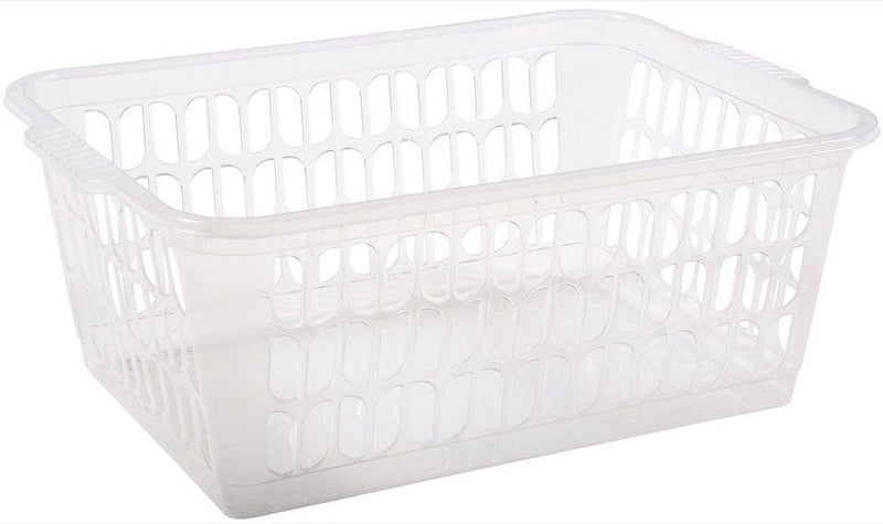 Large Clear Handy Basket