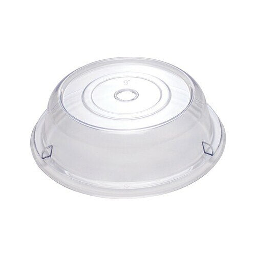 9" Round Clear Platter & Lid