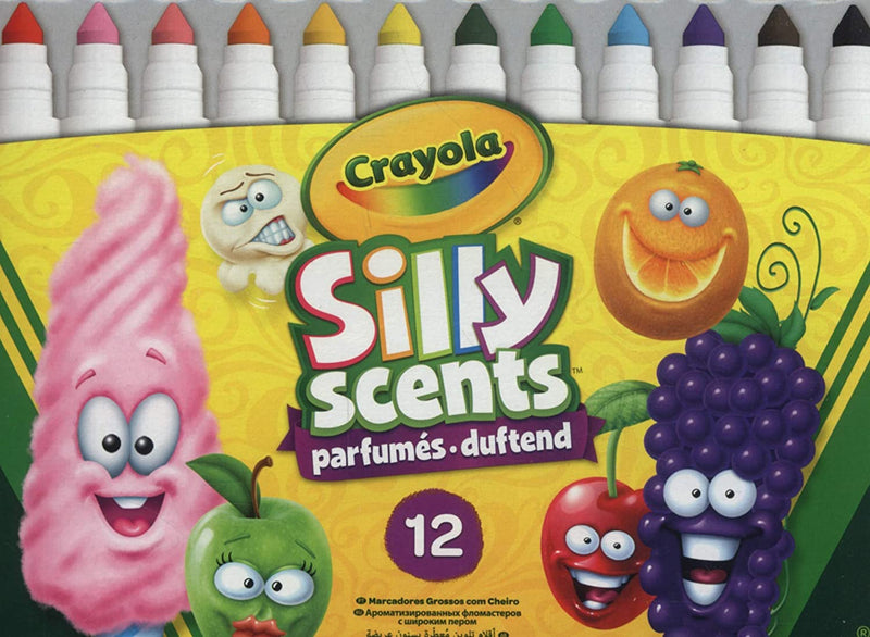 Crayola  Silly Scents Pens 12pk