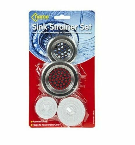 Sink Strainers & Plugs 4pk