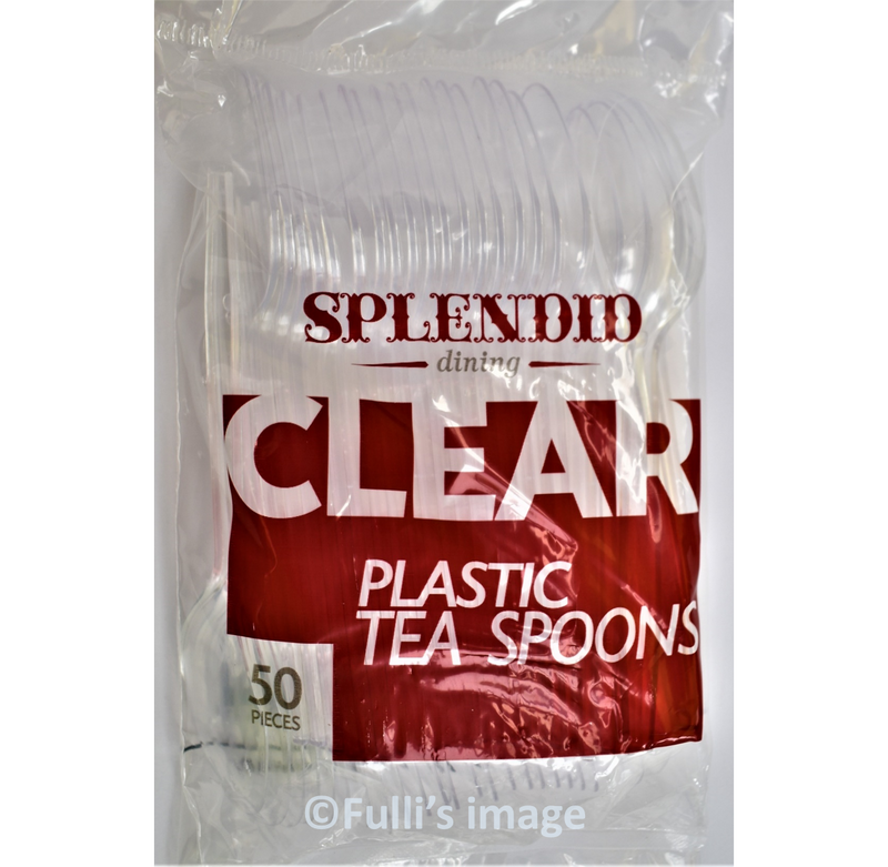 Splendid Clear T spoons 50 pk