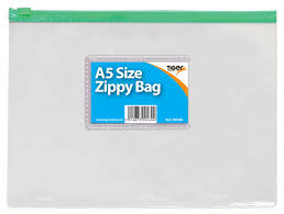 A5 Zippy Bag