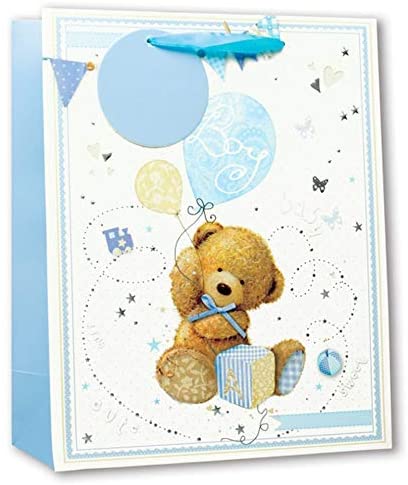 Large Baby Boy Gift Bag