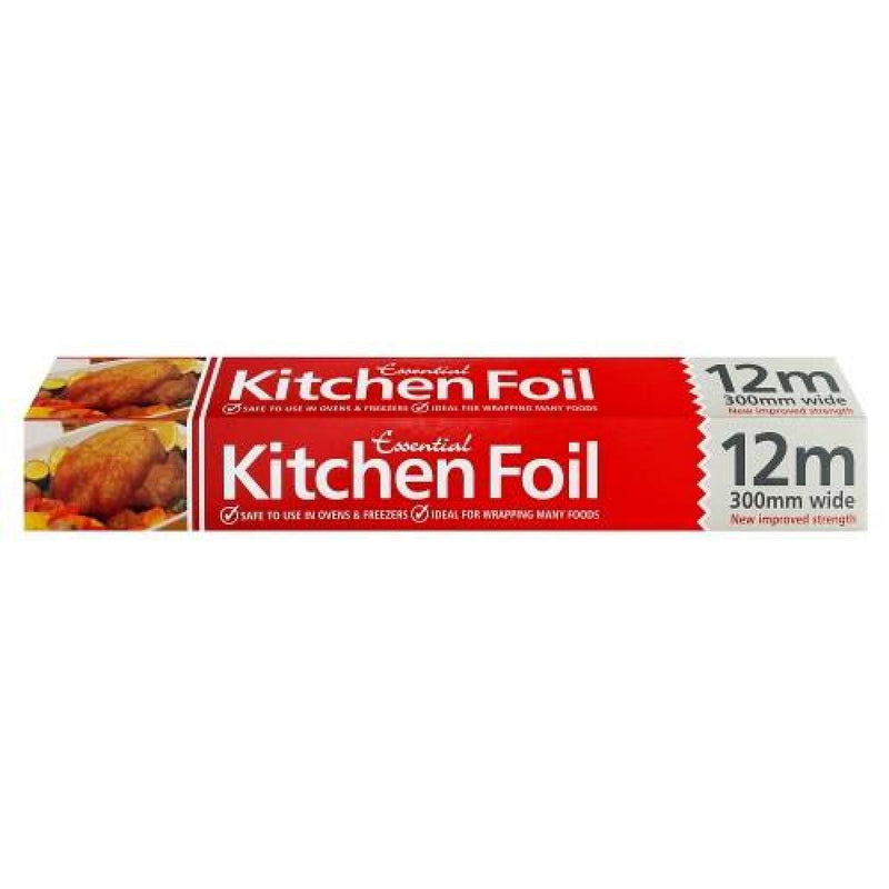 Essential kitchen foil 12m