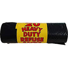 Black Bags Heavy Duty Roll 20