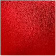 Square Cake drum RED 14" 12MM