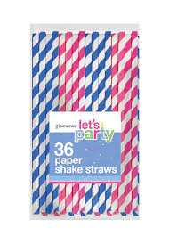 Paper Shake Straws 36PCS