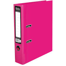 Lever Arch A4 Pink Pukka File